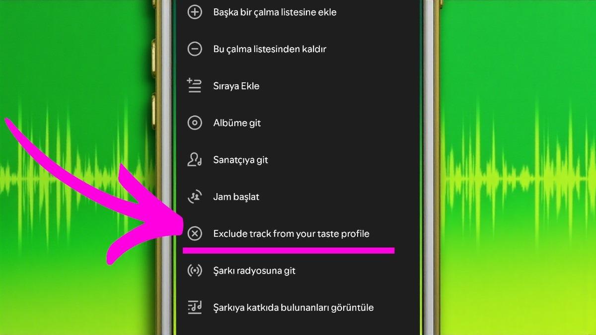 Spotify'a "Bu şarkıyı duymak istemiyorum" özelliği geldi