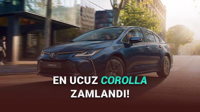  Ekim 2025 Toyota Fiyat Listesi: Corolla'ya Zam Geldi! 