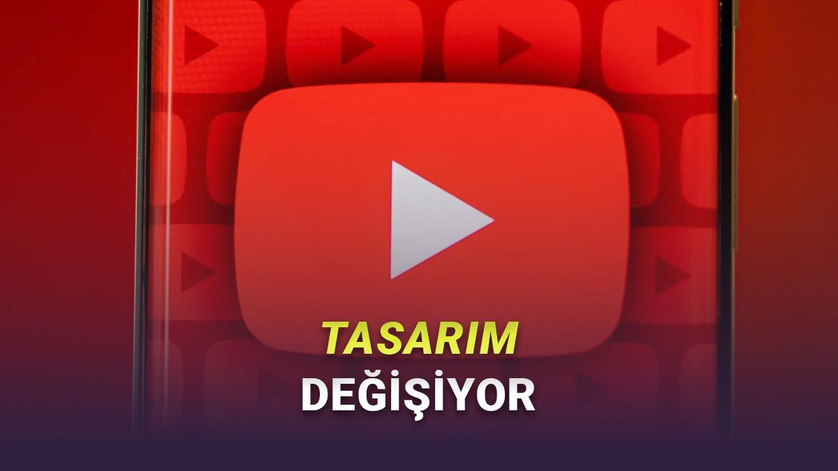 YouTube'un Mobil Uygulama Tasarımı Değişiyor: İşte Yeni Tasarım