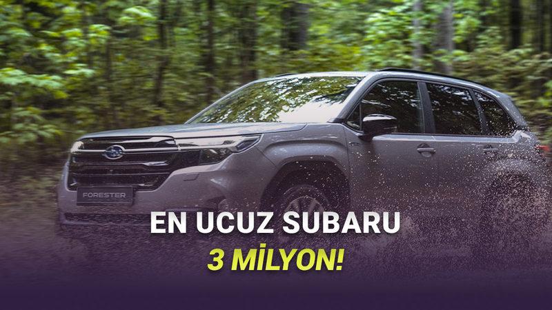 Ekim 2025 Subaru Fiyat Listesi: İthalat Düzenlemesi, Fiyatları Uçurdu!