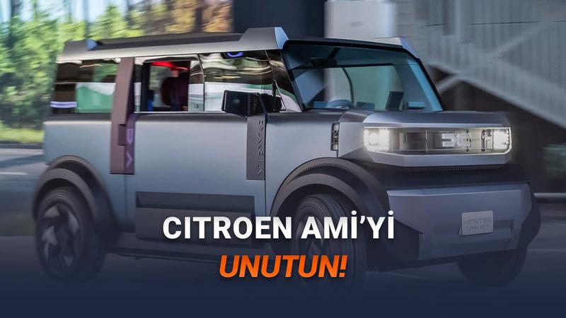 16 Yaşındakilerin Bile Kullanabileceği Elektrikli Araç Dacia Hipster Tanıtıldı