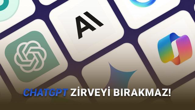 Ekim 2025 Türkiye'de En Çok Kullanılan Yapay Zekâ Araçları 