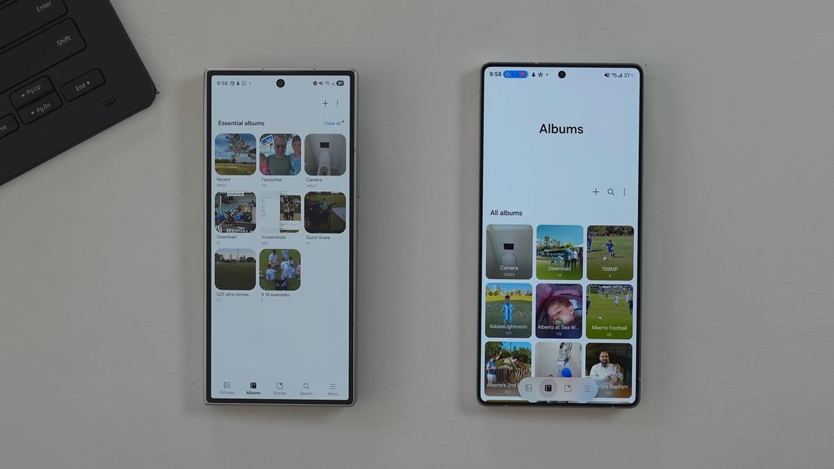 One UI 8 vs. One UI 8.5