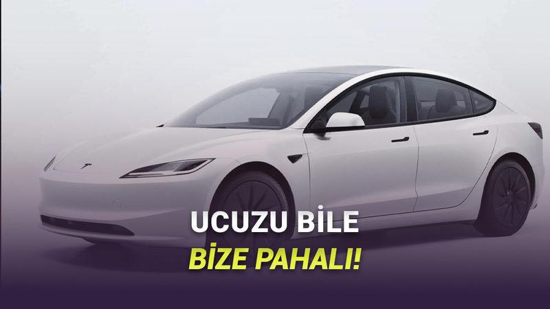 Tesla Model 3'ün Uygun Fiyatlı Versiyonu Tanıtıldı: İşte Tahmini Türkiye Fiyatı!