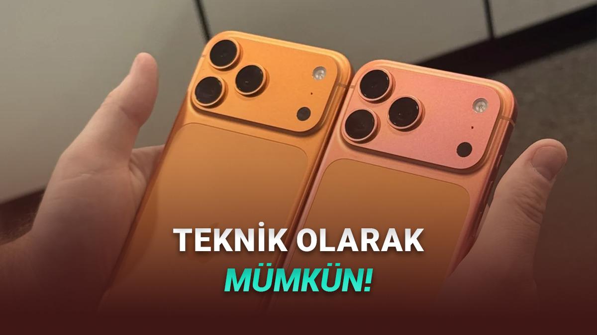 Turuncu iPhone 17 Pro Max'in Kullandıkça Renk Değiştirdiği İddia Edildi