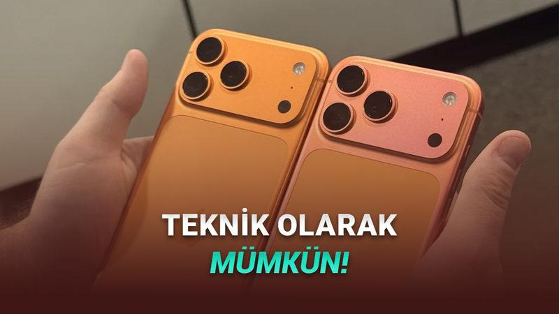 Turuncu iPhone 17 Pro Max'in Kullandıkça Renk Değiştirdiği İddia Edildi