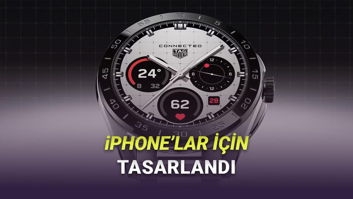 TAG Heuer, iPhone'larla Kullanılabilen Lüks Akıllı Saat Tanıttı