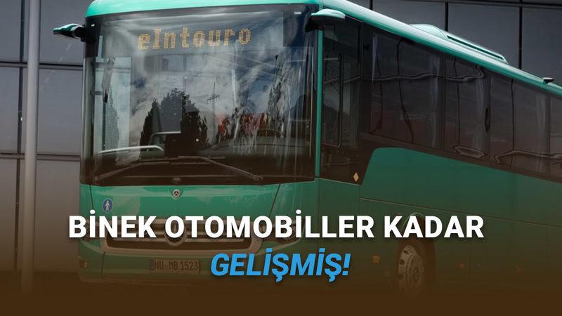 Mercedes-Benz, Şehirler Arası Yolculuklarda Kullanılacak İlk Elektrikli Otobüsünü Tanıttı