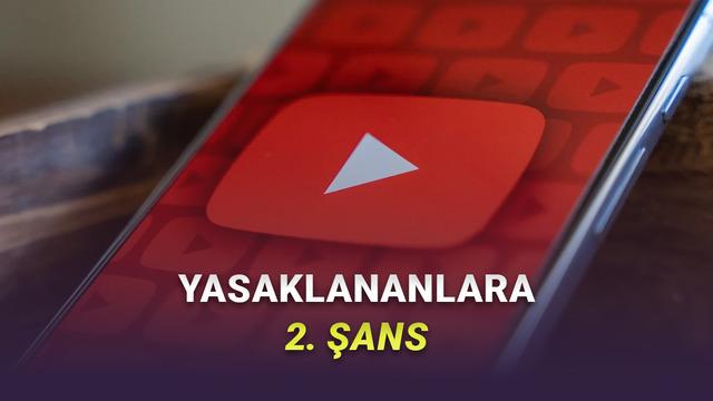  YouTube, Ömür Boyu Ban Yiyen Kanallara İkinci Bir Şans Verecek 