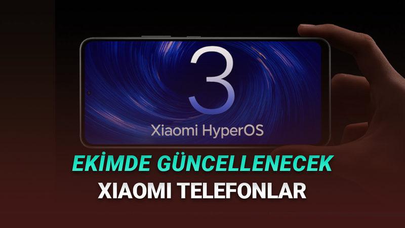 Ekim 2025: HyperOS 3 Güncellemesi Alacak Xiaomi, Redmi ve Poco Telefonlar