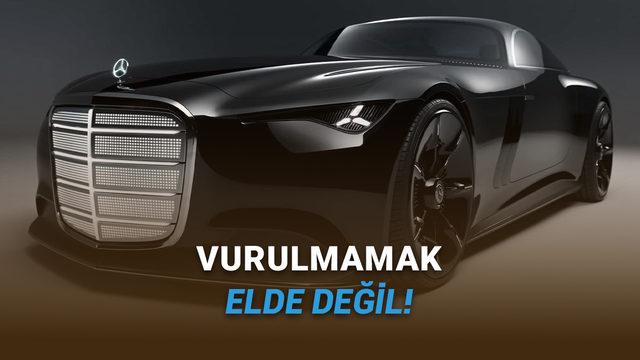  Mercedes-Benz'den Batmobil Benzeri Konsept Otomobil: Karşınızda Vision Iconic! 