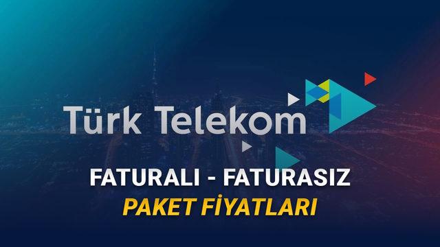 Türk Telekom İnternet ve Telefon Tarifeleri Fiyatları 