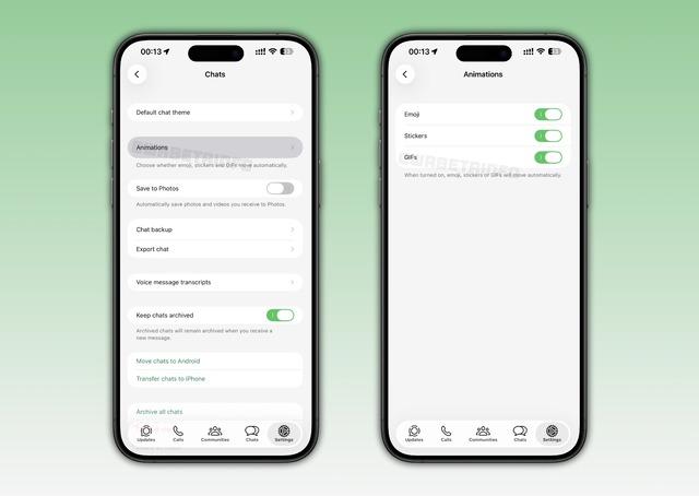  WhatsApp, GIF ve emoji animasyonlarından rahatsız olanlar için yeni özellik geliştiriyor 