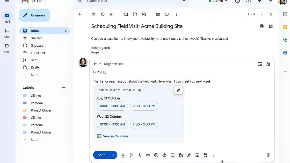 Gemini artık sekreterliğinizi de yapacak: Toplantı saatlerinize o karar verecek