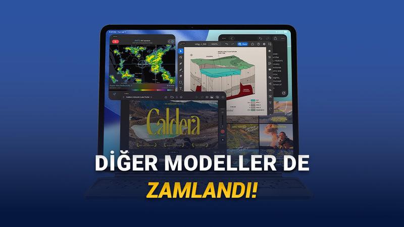 Apple, Türkiye'deki Tüm iPad Fiyatlarına Zam Yaptı