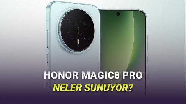 HONOR Magic8 Pro Tanıtıldı: İşte Fiyatı ve Özellikleri