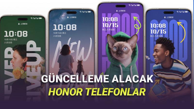 MagicOS 10 (Android 16) Güncellemesi Alacak HONOR Telefonlar 