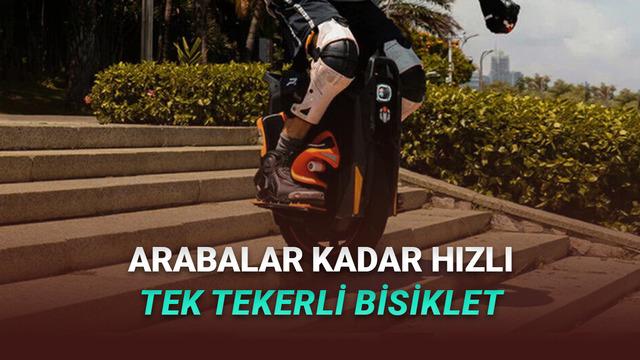  150 km/sa Hıza Ulaşabilen Tek Tekerli Bisiklet InMotion P6 Tanıtıldı 