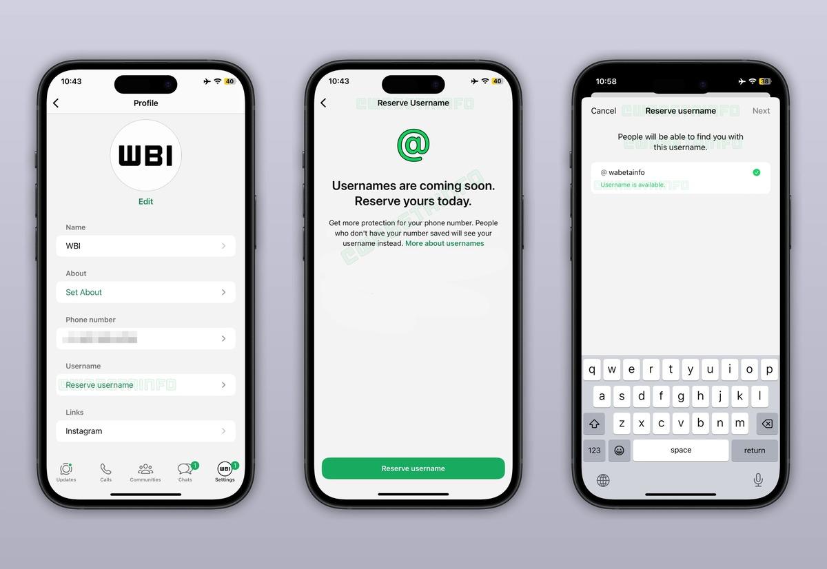 WhatsApp kullanıcı adı WhatsApp kullanıcı adı
