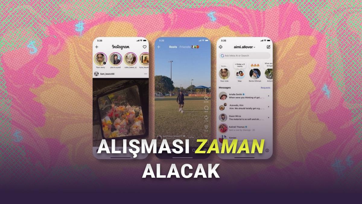 Instagram Tasarımı Yenileniyor: Reels Sekmesinin Yeri Değişiyor!