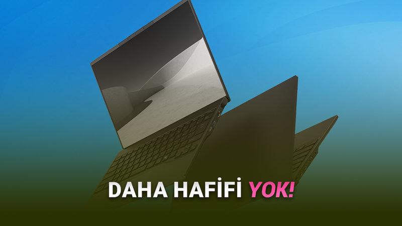 Dünyanın En Hafif Dizüstü Bilgisayarı Duyuruldu: Sadece 3 iPhone 17 Pro Max Ağırlığında!