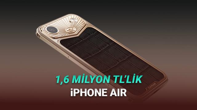  Caviar, Araba Parasına Satacağı Ultra Lüks iPhone Air Koleksiyonunu Tanıttı 