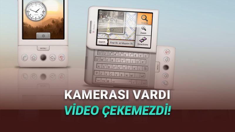 İlk Android Telefon HTC Dream'in Kulağa Şaka Gibi Gelen Özellikleri