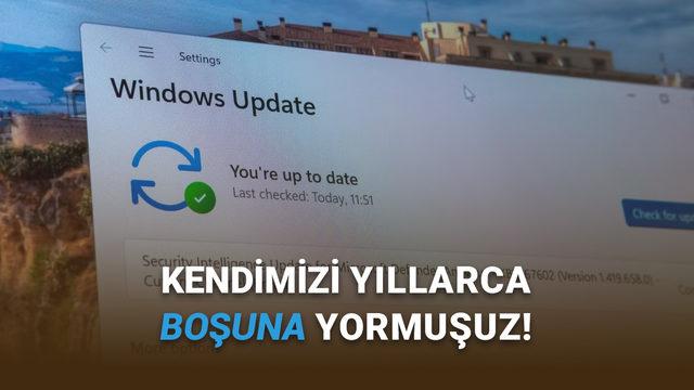  Microsoft, Neden Aynı ya da Eski Sürücüleri Tekrar Tekrar Yüklediğini Açıkladı! 