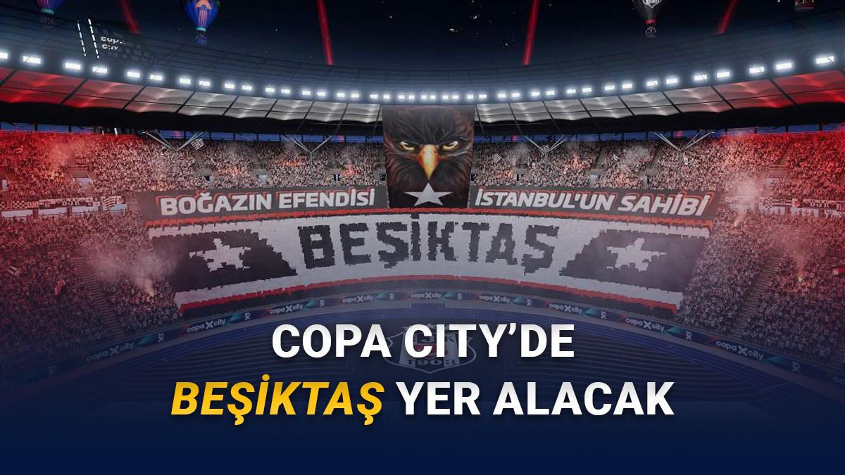 Futbol Maçlarını Organize Etme Oyunu Copa City'de Türkiye'den Beşiktaş da Olacak