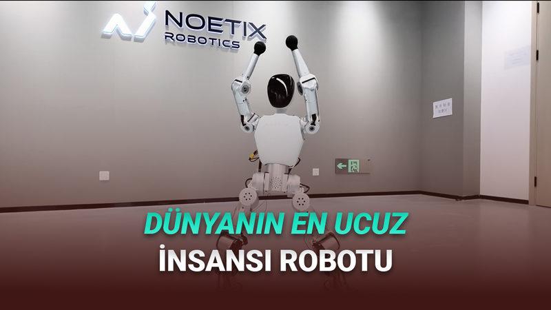 Dünyanın En Ucuz İnsansı Robotu Tanıtıldı (iPhone'dan Ucuz)