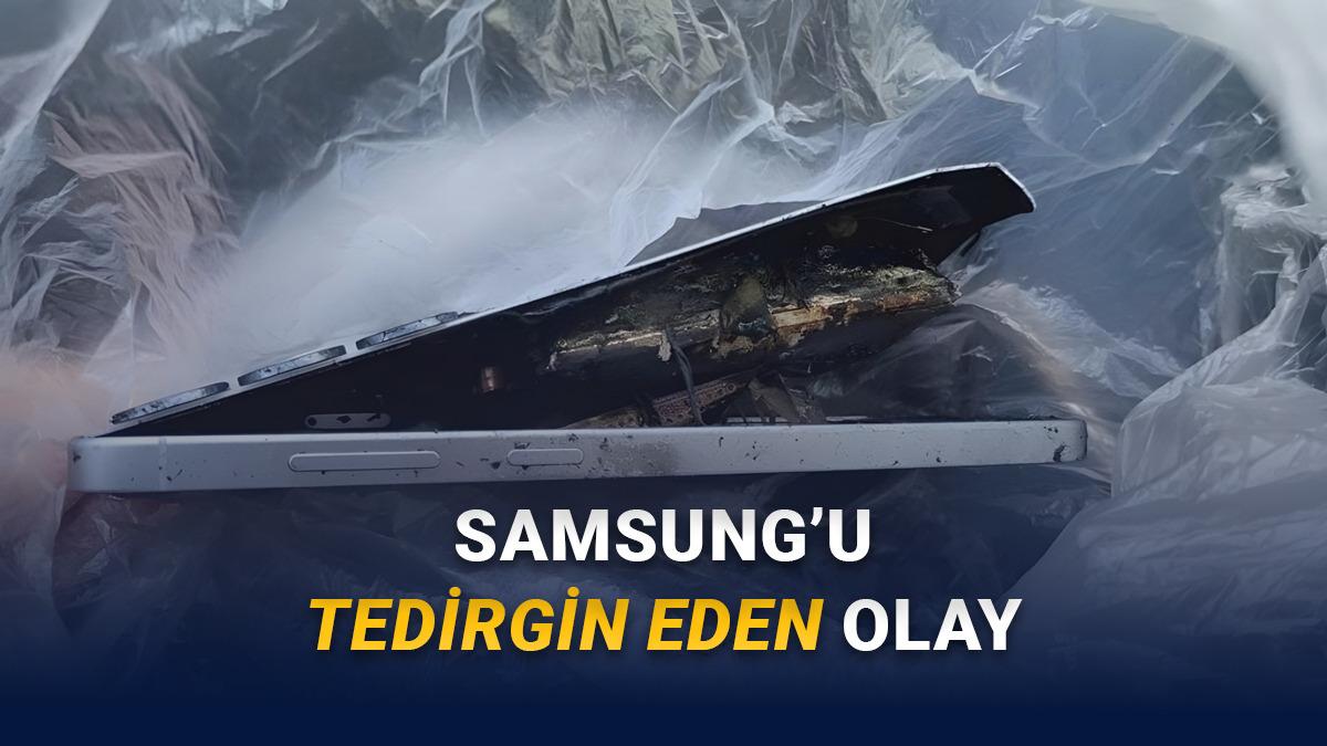 Samsung Galaxy S25+ Kullanıcının Elinde Alev Aldı