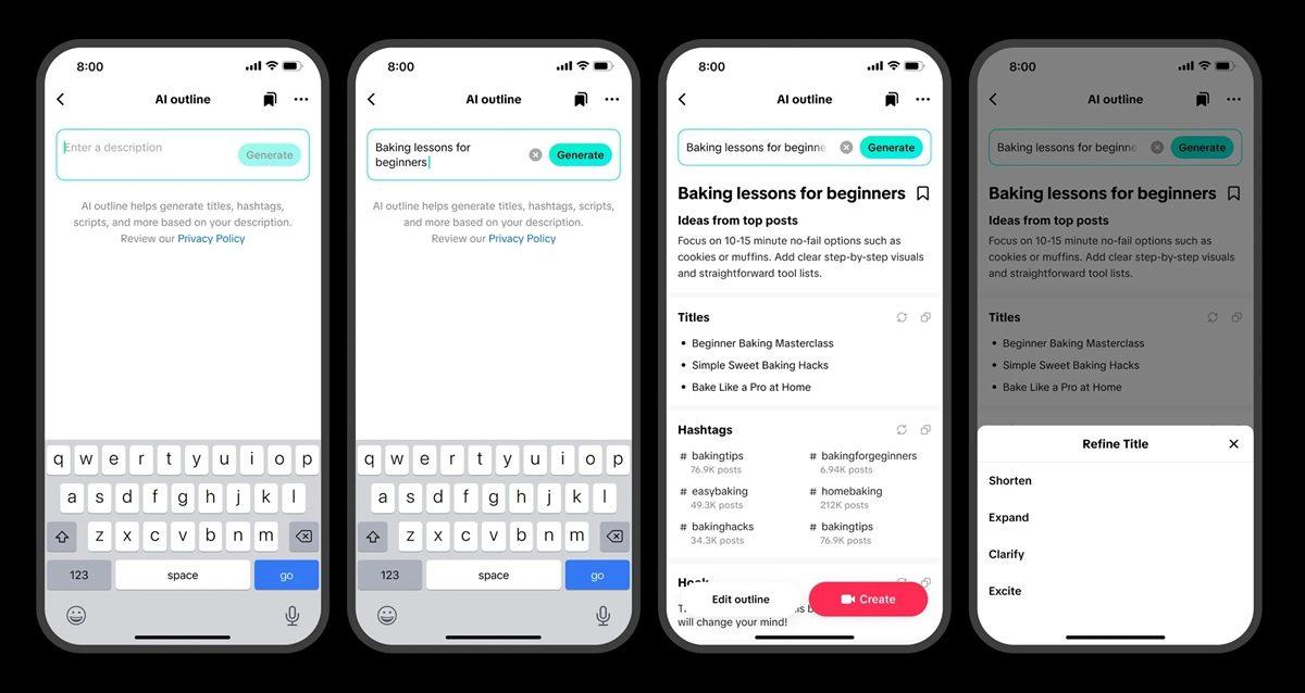 TikTok AI Outline TikTok AI Outline