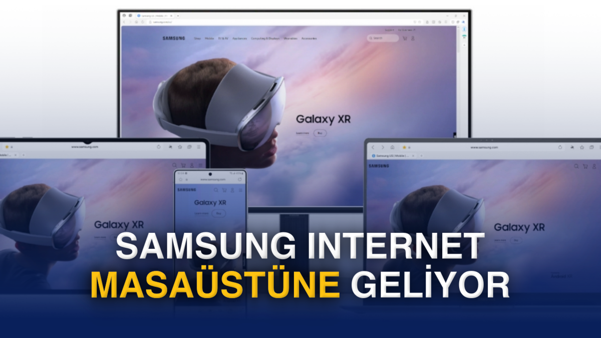 Samsung'un web tarayıcısı Samsung Internet'in masaüstü uygulaması geliyor