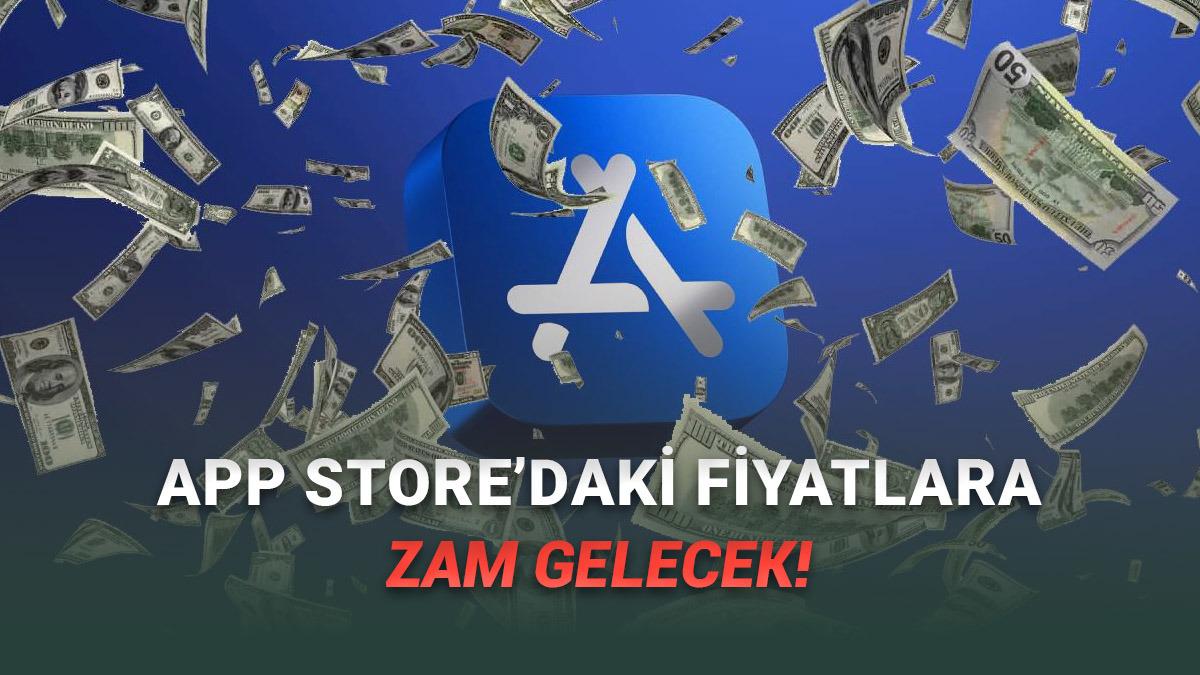 Apple, App Store'daki Dolar/TL Güncelleyecek: Uygulamalar Zamlanacak!