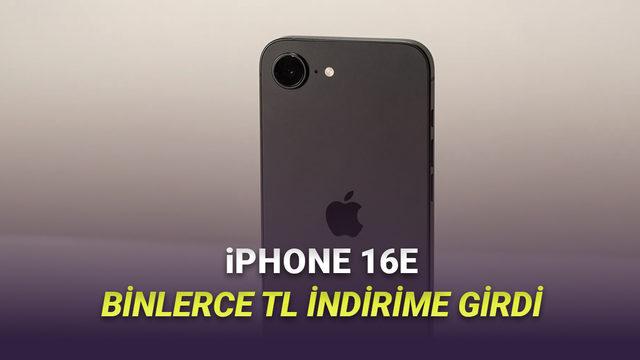  Kasım İndirimleri Bomba Gibi Başladı: iPhone 16e Bugüne Kadarki En Düşük Fiyatına İndi 