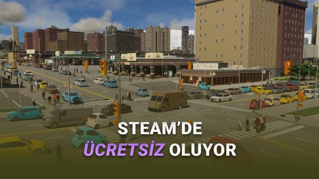 Popüler Şehir Kurma Oyunu Cities: Skylines 2, Steam'de Ücretsiz Oluyor