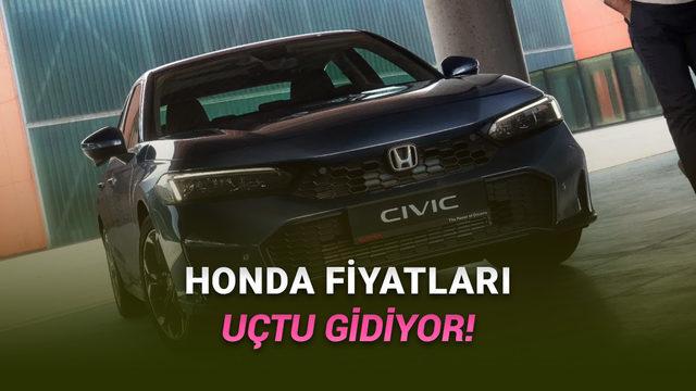  Kasım 2025 Honda Fiyat Listesi: Civic Yine Zamlandı! 