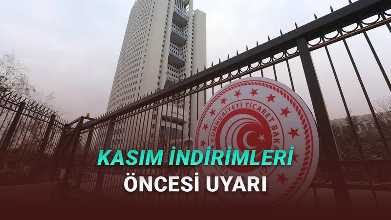 Ticaret Bakanlığından Kasım İndirimleri Öncesi Uyarı Geldi: "Kullanıcılar Mağdur Edilmeyecek"