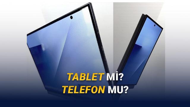 Samsung'un Üçe Katlanabilir Telefonu Kanlı Canlı Karşımızda (Herkesin Hoşuna Gitmeyebilir)