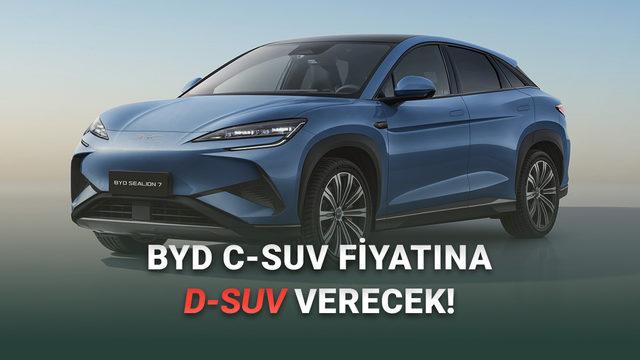  Koşun Koşun BYD Çıldırdı: D-SUV BYD Sealion 7 Şeker Gibi Fiyatıyla Türkiye'de 