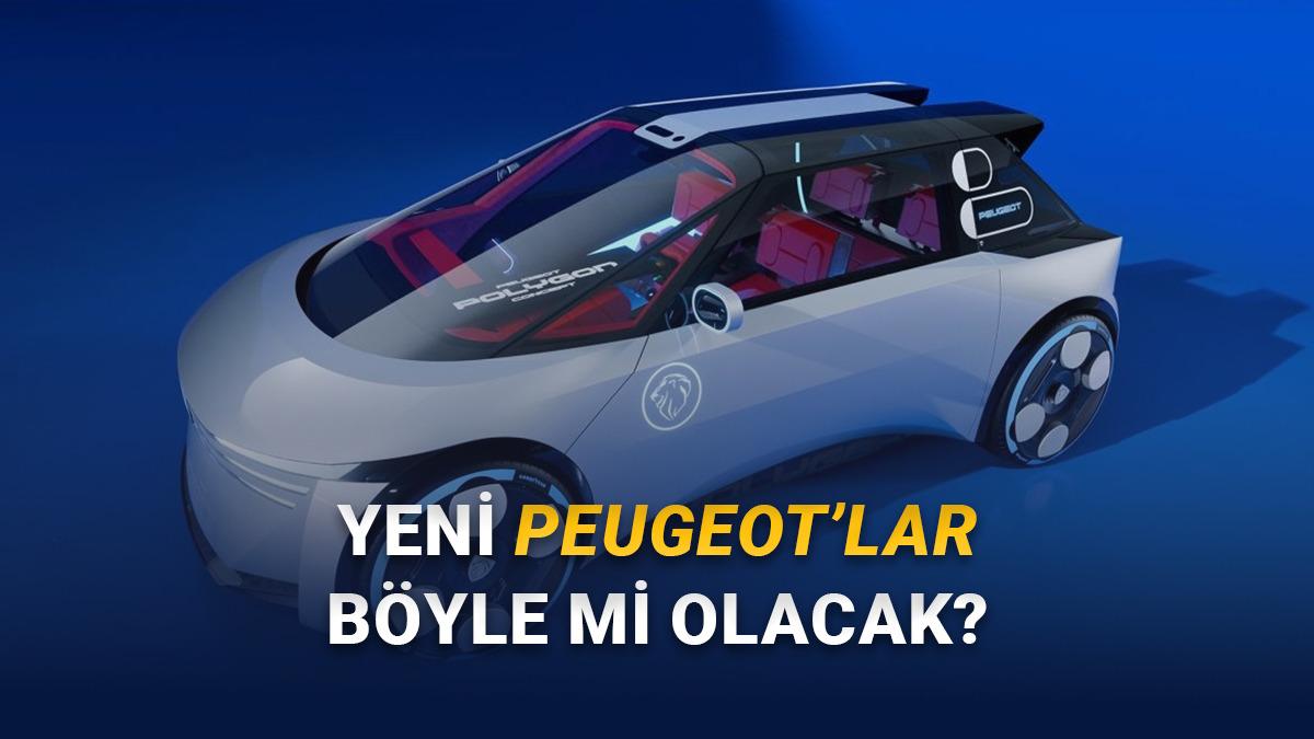 Yeni Peugeot 208'in Fütüristik Konsepti Ortaya Çıktı (Çok Yakında Tanıtılacak)