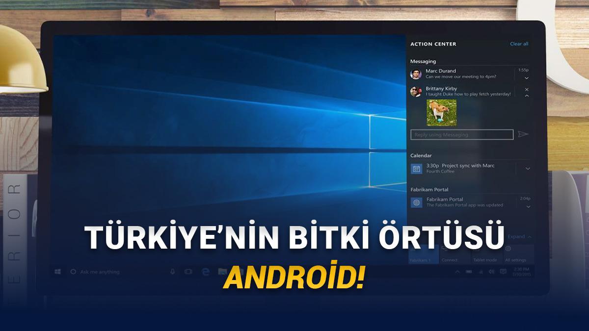 Kasım 2025: Türkiye'de En Çok Kullanılan İşletim Sistemleri Belli Oldu!