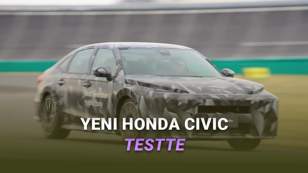 Elektrikli Honda Civic'in İlk Görüntüleri Paylaşıldı: Daha Hafif, Daha Akıllı, Daha Güçlü!