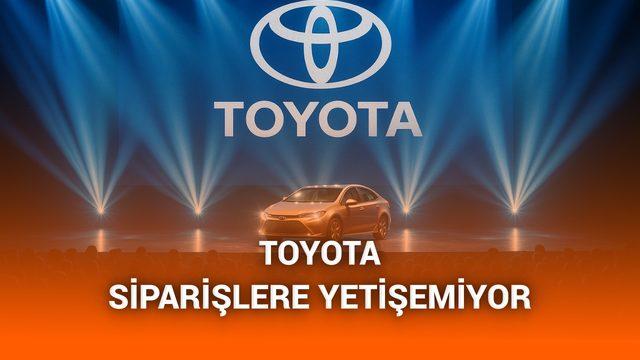  Toyota, üretebildiğinden daha fazla otomobil sattığını açıkladı 