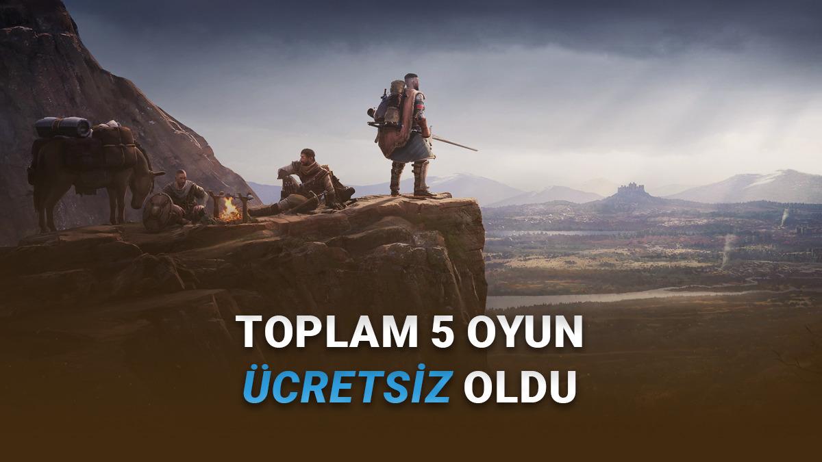 [6-10 Kasım] Steam'de Bu Hafta Sonu Ücretsiz Olan Oyunlar Açıklandı: 4.800 TL Değerinde 5 Oyun Birden!