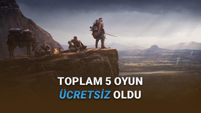 [6-10 Kasım] Steam'de Bu Hafta Sonu Ücretsiz Olan Oyunlar Açıklandı: 4.800 TL Değerinde 5 Oyun Birden!