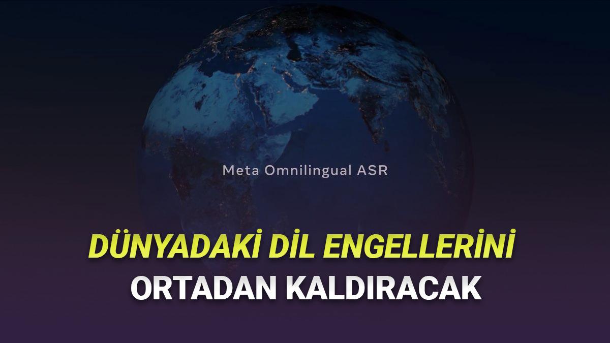 Meta, 1600'den Fazla Dile Destek Sunan Yapay Zekâ Modeli Duyurdu
