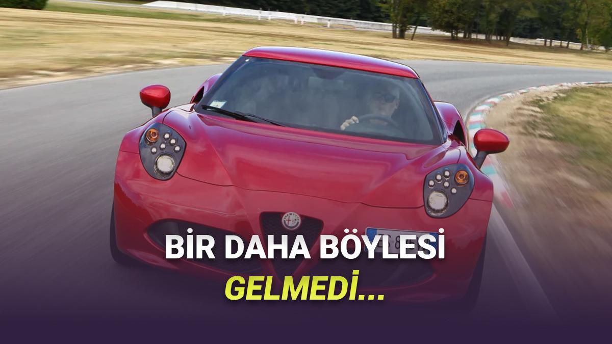 Modern Otomobillerin Unuttuğu His: Alfa Romeo 4C'nin Sürücüsünü Şımartan Özellikleri!
