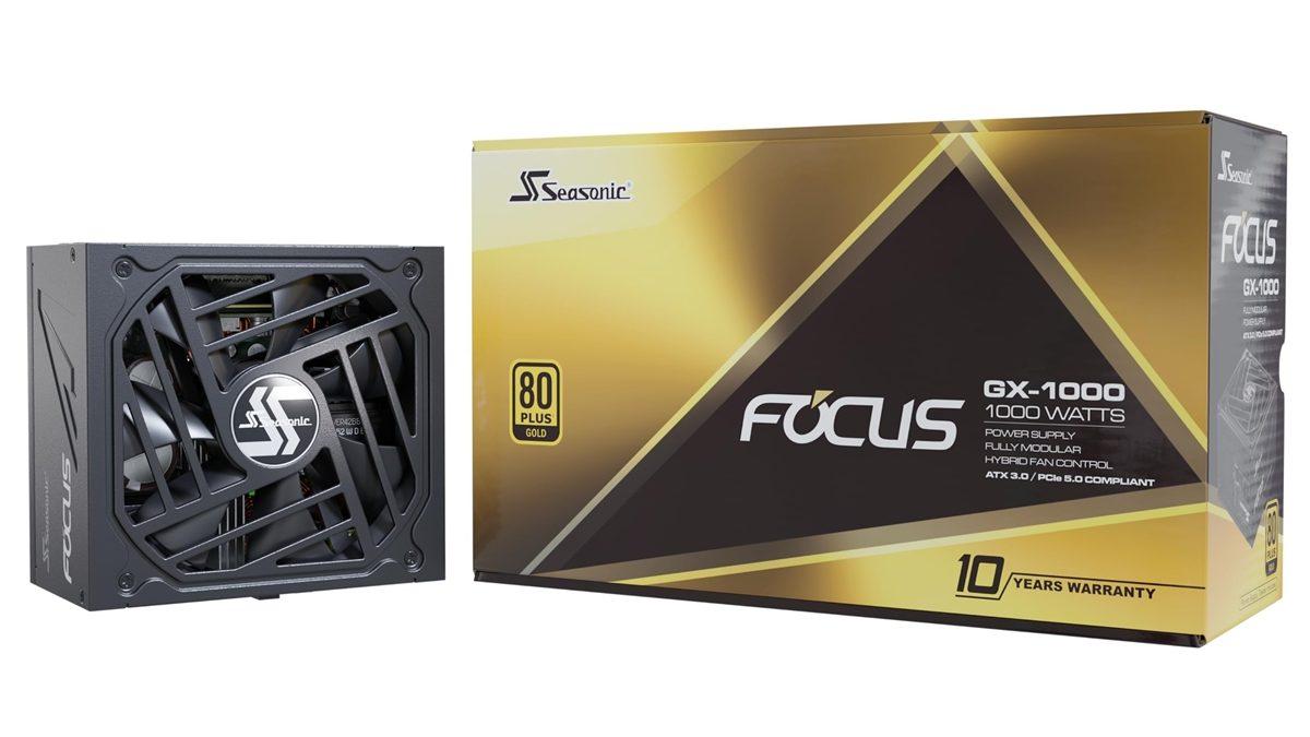 Seasonic Focus Gx 80 + Gold - 135MM Fan - 1000 Watt