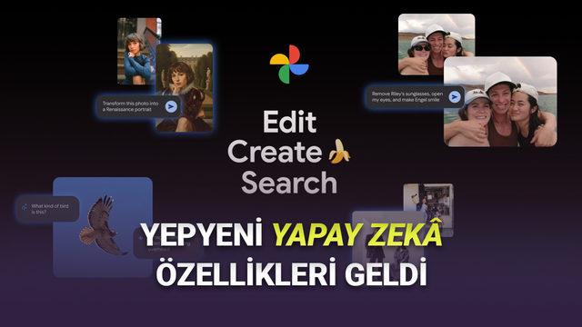  Google Fotoğraflar'a Her Biri Birbirinden Kullanışlı 6 Yeni Yapay Zekâ Özellikleri Geldi 